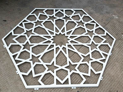 氟碳冲孔雕花铝单板